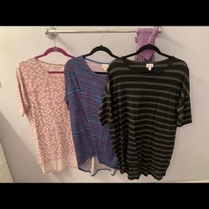 3 Lularoe Irmas sz Small